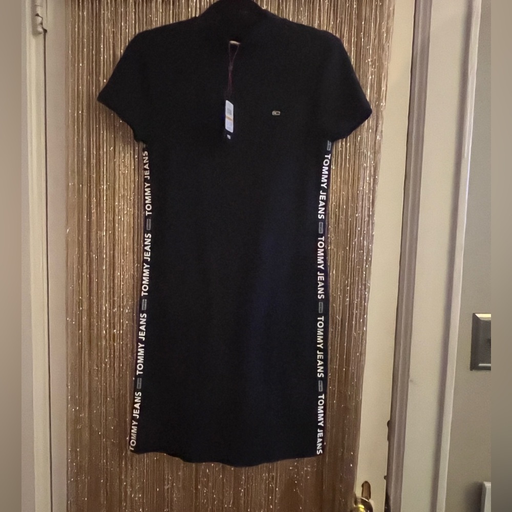 Tommy Jeans Rib Knit Signature Dress